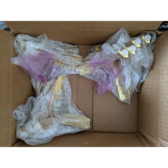 4 inch Gold color furniture/riser legs - Picture 3 of 3